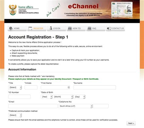 smartcard id online application